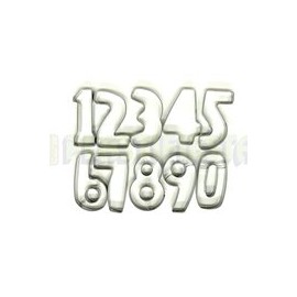 Cortador de galleta Números 10 pz