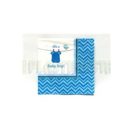 Servilleta cóctel It's a baby boy ! 16 pz