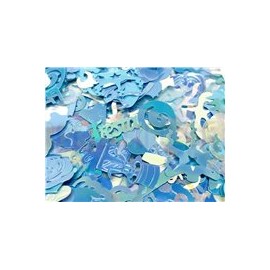 Confeti de mesa Fiesta azul 10 g