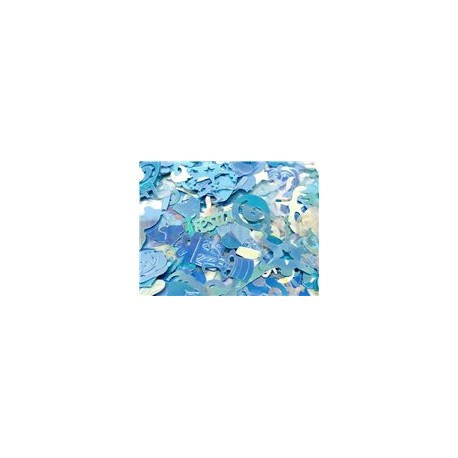 Confeti de mesa Fiesta azul 10 g