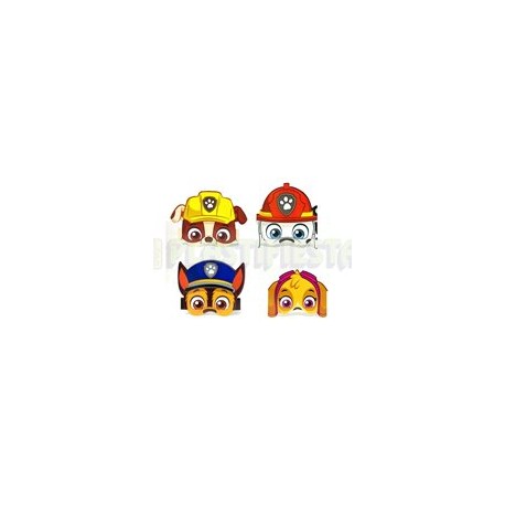 Máscara Paw patrol 6 pz