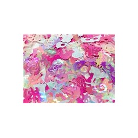 Confeti de mesa Fiesta rosa 10 g