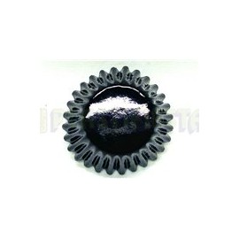 Capacillo mini trufa Metálico negro 50 pz