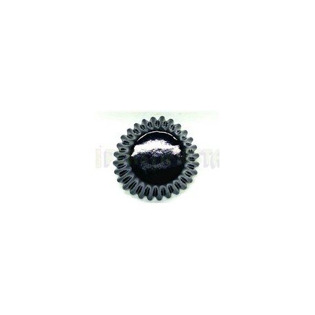 Capacillo mini trufa Metálico negro 50 pz