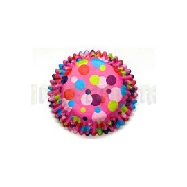 Capacillo estándar Polka colores 100 pz
