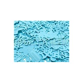 Confeti de mesa It's a boy azul 10 g