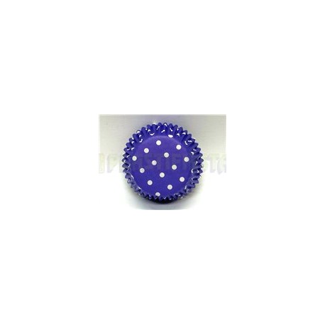 Capacillo estándar Polka morado 100 pz