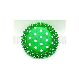 Capacillo estándar Polka verde bandera 100 pz