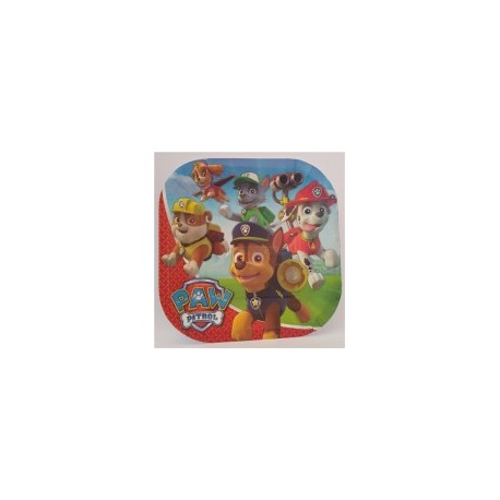Plato fiesta Paw Patrol 6 pz