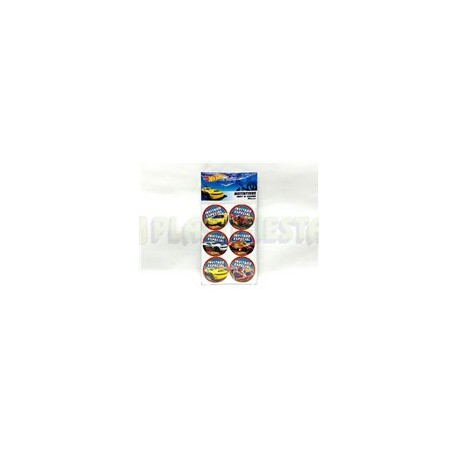 Distintivo Hot Wheels 24 pz