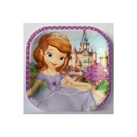 Plato fiesta Princesita Sofia 6 pz