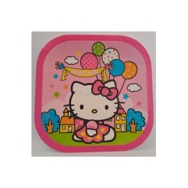 Plato fiesta Hello Kitty 6 pz