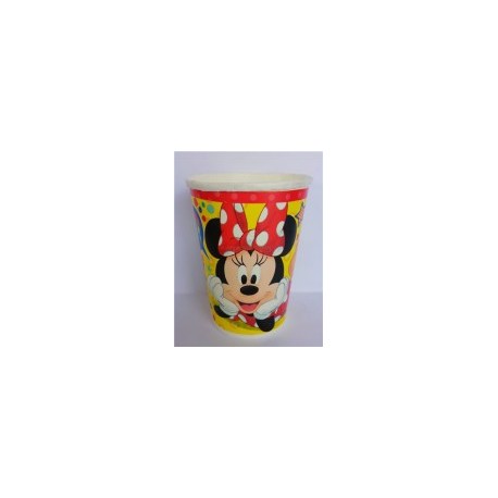 Vaso Minnie Mouse 6 pz