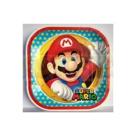 Plato fiesta Super Mario 6 pz