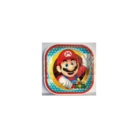 Plato fiesta Super Mario 6 pz