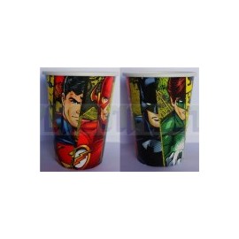 Vaso Liga de la justicia 6 pz