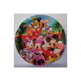 Plato fiesta Mickey Mouse Clubhouse 8 pz