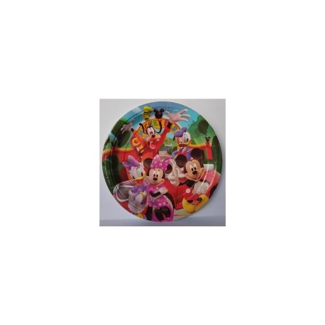 Plato fiesta Mickey Mouse Clubhouse 8 pz