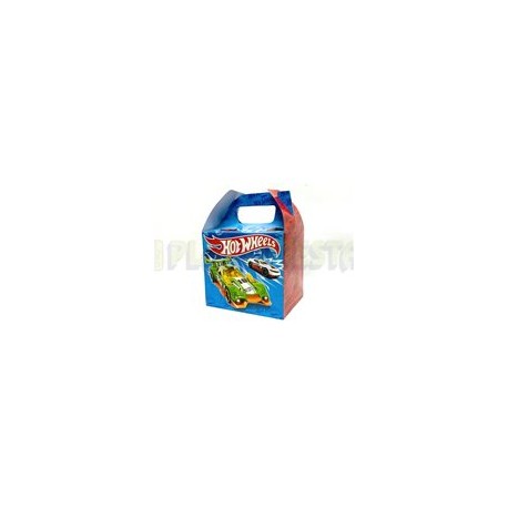Lonchera Hot wheels 6 pz