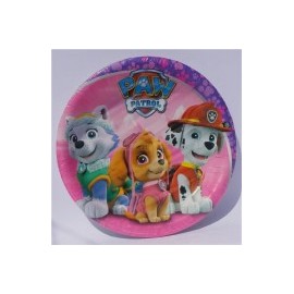 Plato pastelero Paw Patrol Girl 6 pz