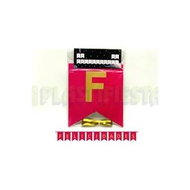 Letrero banderín Felicidades liso Magenta 1 pz