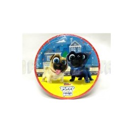 Plato pastelero Puppy Dog Pals 6 pz