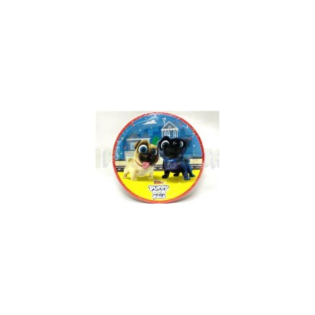 Plato pastelero Puppy Dog Pals 6 pz