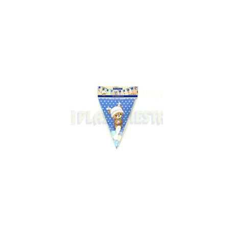 Banderín Baby shower niño (oso) 1 pz