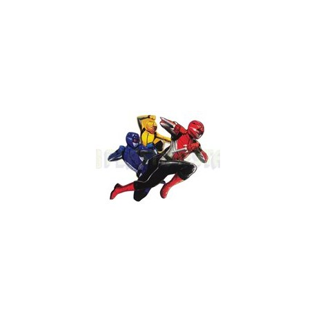Adorno móvil Power rangers 1 pz
