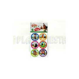 Distintivo La granja de Zenon 24 pz
