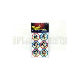 Distintivo Mujer Maravilla 24 pz