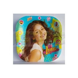 Plato fiesta Soy Luna 6 pz