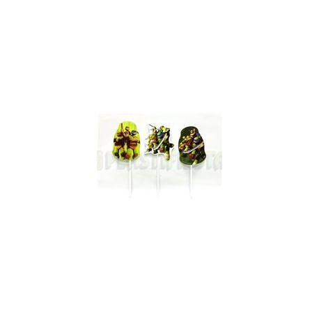 Topper Tortugas Ninja 12 pz