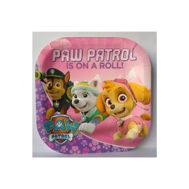 Plato fiesta Paw Patrol Girl 6 pz
