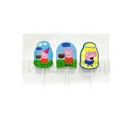 Topper Peppa Pig 12 pz