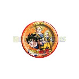 Plato pastelero Dragon Ball Z 6 pz