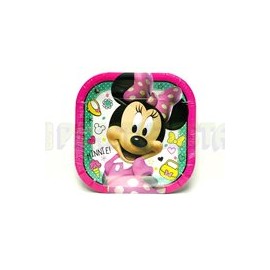 Plato fiesta Minnie 6 pz
