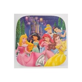 Plato fiesta Princesas celebration 8 pz