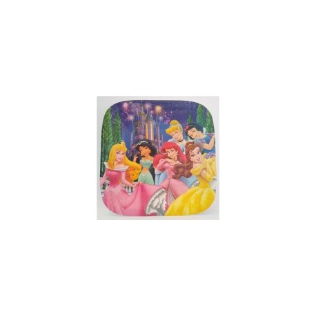Plato fiesta Princesas celebration 8 pz