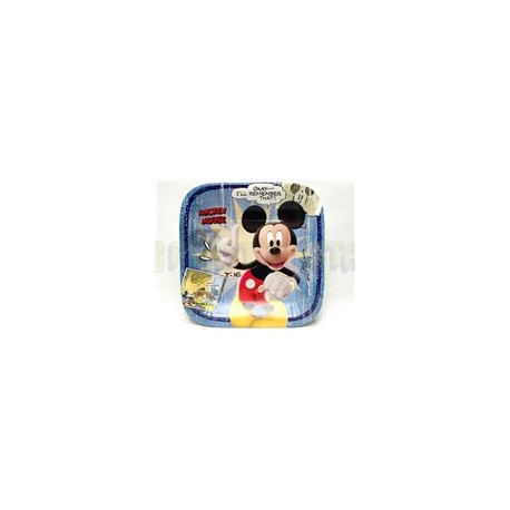 Plato fiesta Mickey clasico cuadrado 8 pz