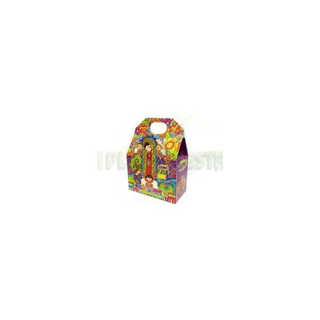 Lonchera Virgencita colores 8 pz