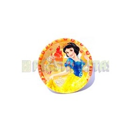 Plato pastelero Blanca Nieves 6 pz
