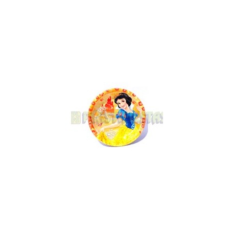Plato pastelero Blanca Nieves 6 pz