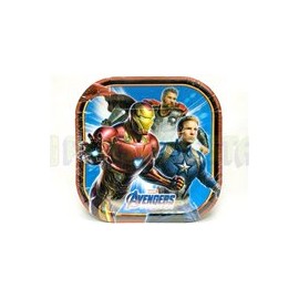 Plato fiesta Avengers Endgame 6 pz