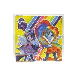 Servilleta cóctel Equestria Girls 24 pz