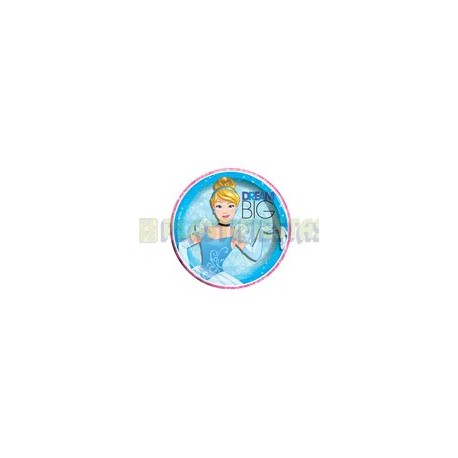 Plato pastelero Cenicienta 6 pz