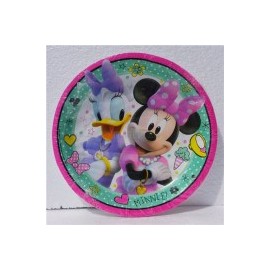 Plato pastelero Minnie 6 pz