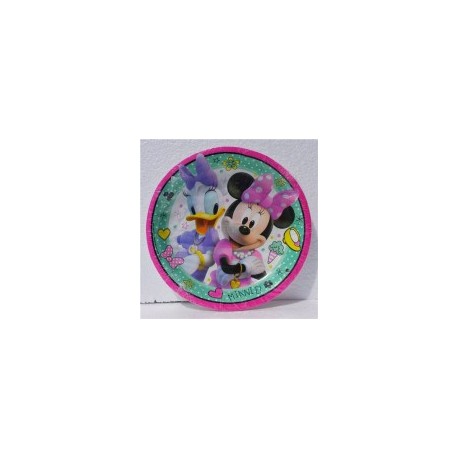 Plato pastelero Minnie 6 pz