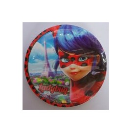 Plato pastelero Ladybug 6 pz