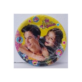 Plato pastelero Soy Luna 6 pz